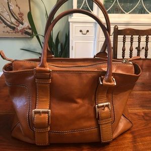 Michael Kors camel colored purse